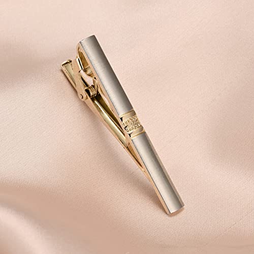 Image of Wynameleri Fashion Tie Pins Clips Set Classic Jewelry for Gentlemen