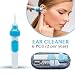 Ear Wax Removal Kit, Electric Ear Wax Cleaner, Ear Vacuum Cleaner with LED Light, Soft Silicone Easy Comfortable Cleaning for Adults and Kids