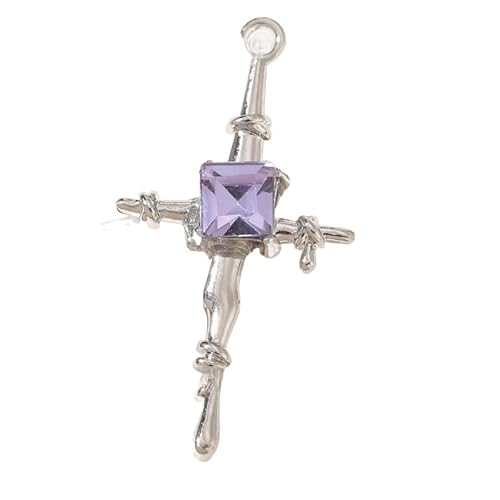 ZCSJD 10 Pcs 23 * 27mm Sweet Cute Rhinestone Charms, Sparkling Alloy Jewelry Making Supplies for Handmade Jewelry, Bracelets, Necklaces, Earrings