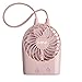 Miniwentylator Przenośny wentylator, mini wentylator z silikonową liną, wentylator biurkowy, USB. Mały wentylator chłodzący z PROWADZONY Funkcja oświetlenia, dom, sypialnia, na zewnątrz Fajny