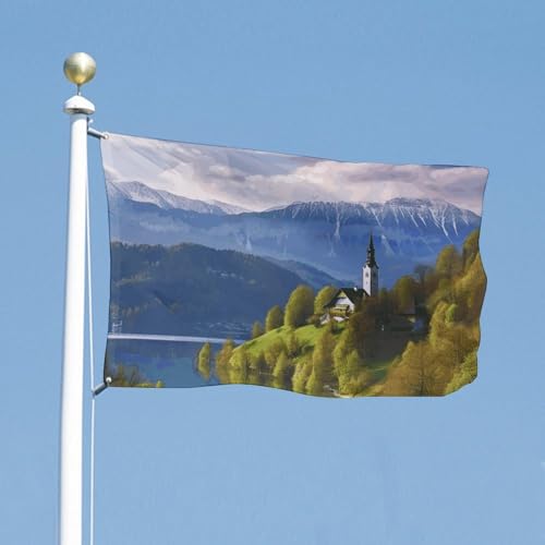 Drapeau Slovénie extérieur résistant aux déchirures grand format 152x243 - 3