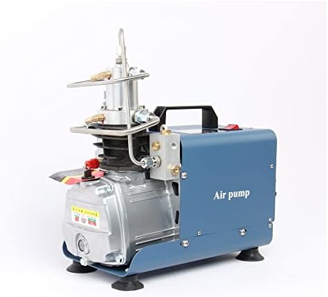 1.8KW 300Bar 30Mpa 4500Psi Electric Air Compressor High Pressure Air Pump Pneumatic Airgun PCP Inflator DIY & Tools (Pressuresetting)