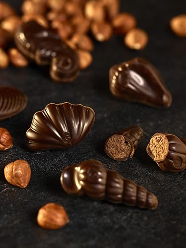 Image of Guylian Easter Chocolate Candy Gift Box by GuyLian, 14.71 oz, 37 Assorted Gourmet Belgian Chocolate Seashells and Praline, Easter Basket Stuffers for Adults, Gifts for Kids