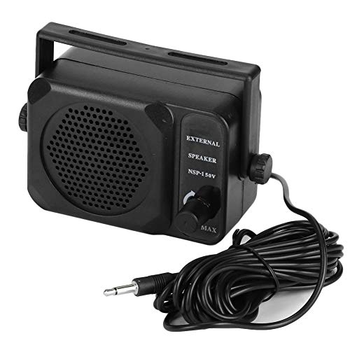 KIMISS Autoradio Mini Externer Lautsprecher Funkgerät CB HF VHF UHF Transceiver Autozubehör NSP-150V