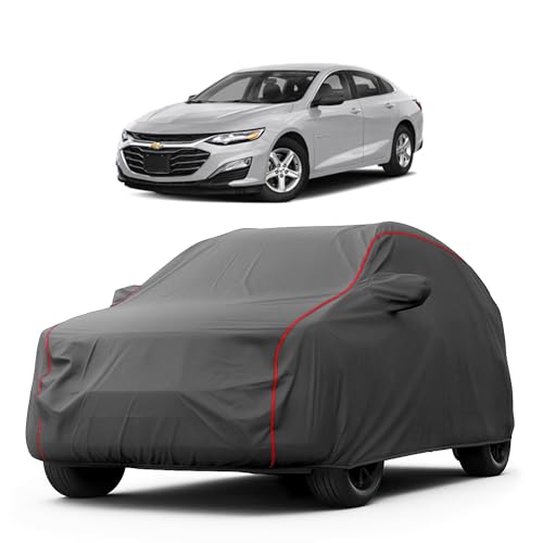 Image of Heavy-Duty Car Cover for Compatible with Chevrolet Cruze (2009 to 2025 All Models) Deluxe Car Protection Cover - Waterproof & UV-Resistant All-Season Exterior Protection