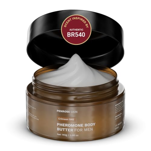 Penrose Skin - Crimson Hydrating Pheromone Body Butter for Men - 5 Oz