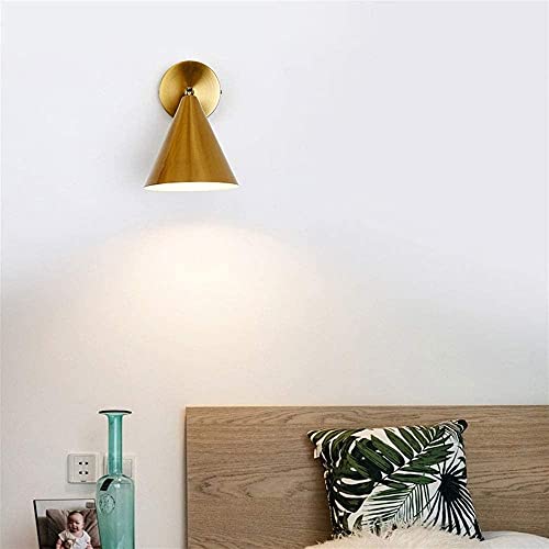 Aplique de pared ajustable E27 industrial con pantalla de embudo antigua 2