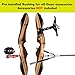 Samick Sage Archery Takedown Recurve Bow 62-inch - Right & Left Handed - 25-60lb - Archery Recurve Bows for Teens & Adults - Beginners to Advanced, Hunting & Target Practice