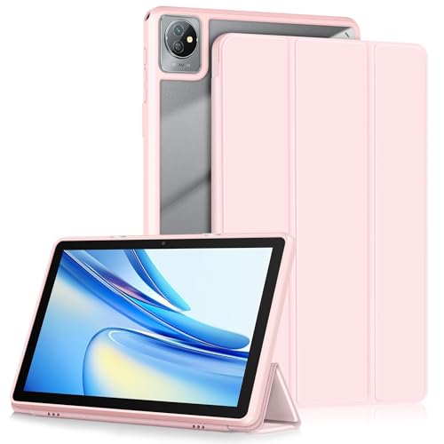 Yiernuo Funda para Blackview Tab 70 WiFi 10.1 Pulgadas Tablet,Folio Translúcido Carcasa con Soporte...