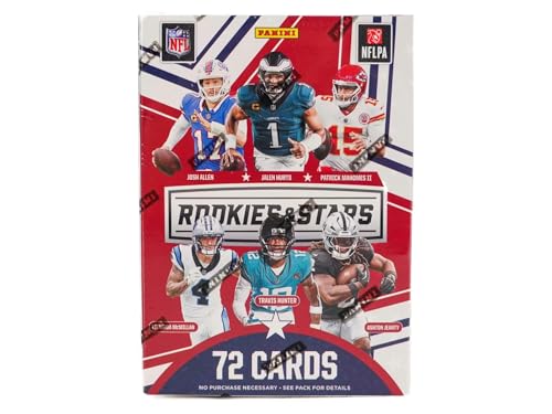 2025 Panini Rookies & Stars Football 6-Pack Hobby Blaster Trading Card Box (1 Autograph or...