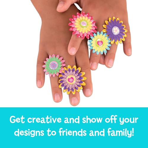 Galt Ultimate Jewellery Studio - Create Your Own Jewellery Craft Kit for Kids - Childrens Bracelet & Necklace Making Kit, Arts & Crafts Creative Case - Make Necklaces, Rings & Bracelets - For Ages 5+ - Image 6
