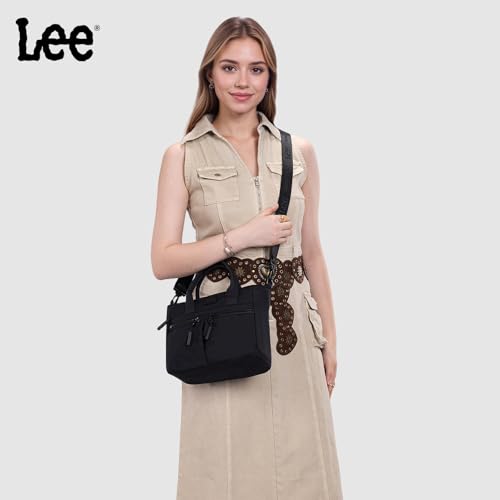 Bolso pequeño cruzado Lee para mujeres en nylon miniatura 2