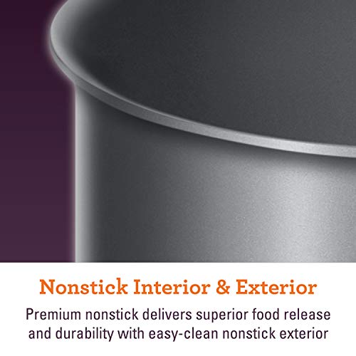 Casserole anodisée dure Breville Thermal Pro design gris durable