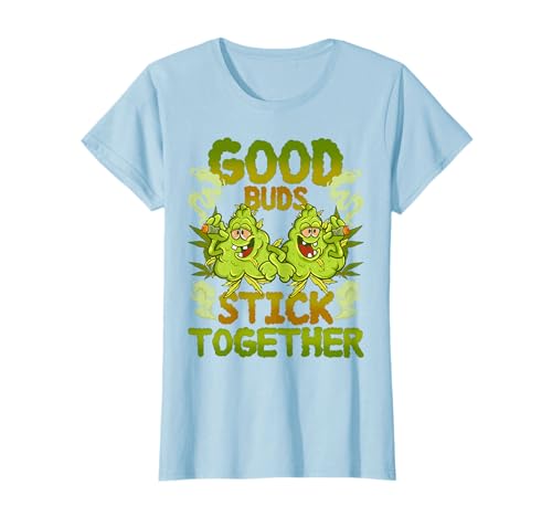 Pot Lovers �}���t�@�i Good Buds Stick Together Cannabis Weed T�V���c