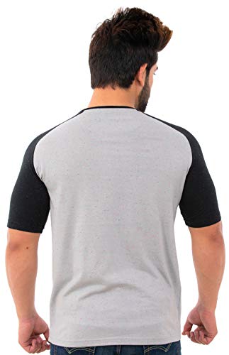 Image of Men's Printed Cotton Short Sleeves Round Neck T-Shirt