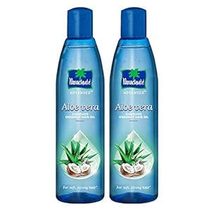 Parachute Advansed Aloe Vera Enriched Coconut Hair Oil, 400 ml (Pack of 2)