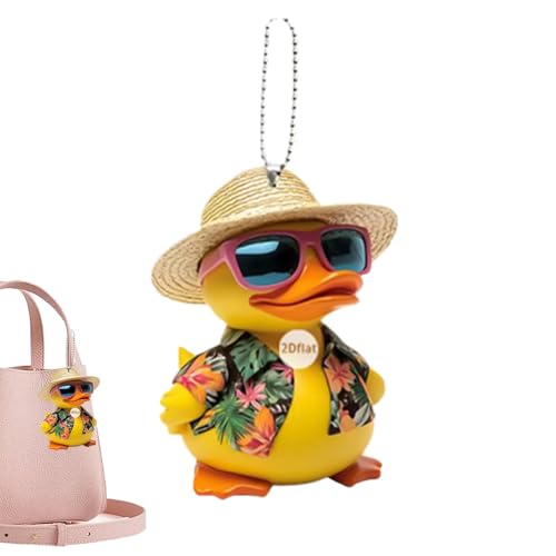 Listado de Adornos y ornamentos al mejor precio. 45 Genérico Retalla de Adornos de Espejo, Adornos para automóviles | Ornamento HANGABLE DE COCHO 2D Acrílico Amarillo Duck - Decorativo Lindo Animal para Bolsas de Llavero...