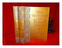 The Treasures of Mount Athos: Illuminated Manuscripts (2 Volume Set) B0012JK6W0 Book Cover