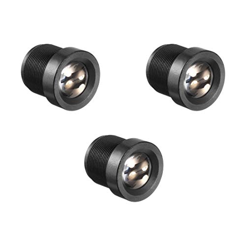 uxcell 3pcs 16mm 720P F2.0 FPV CCTV Camera Lens Wide Angle for CCD Camera