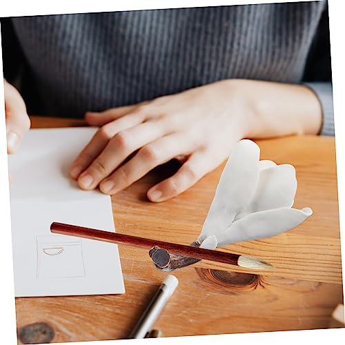 Porte-pinceau chinois Uonlytech bureau dessin écriture et support stylo - 5