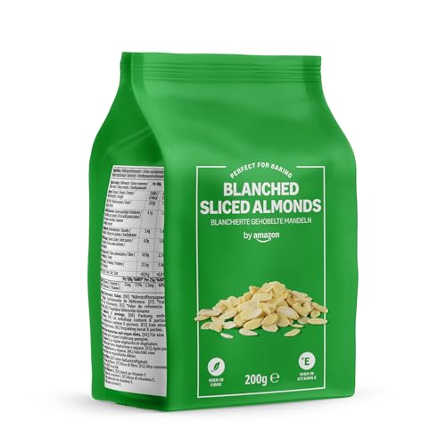 by Amazon Blanchierte Gehobelte Mandeln - 200g
