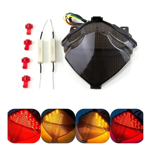 Feu arrière LED pour YZF R1 2004-2006 avec clignotant intégré - 3