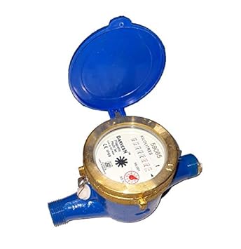 Bellstone ISI Marked Darvesh Water Meter (Blue, 15 mm)