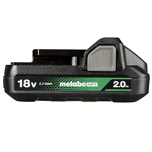 Metabo HPT 18 Volt 2.0Ah Lithium Ion Battery with Fuel Gauge 382311M