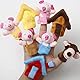 LHKJ 8 Stücke Schwein Fingerpuppen Set,Tiere Lernen Handpuppe Fingerpuppen für Baby und Kleinkinder