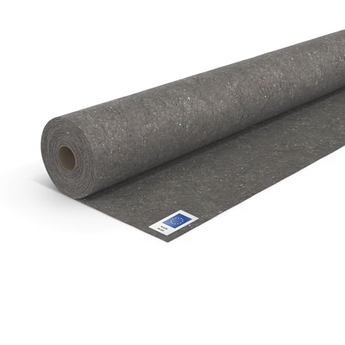 blizz-z Teichvlies | 50 m x 2 m (300 g/m²) Stärke 1 mm | Teichschutzvlies, Poolvlies, Schutzvlies | extrem reißfest, verrottungsfest | Made in Italy