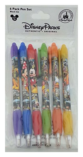 Disney Parks - WDW Four Parks - Ink Pen Set of 6