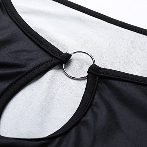 Gufesf Summer Dresses For Women 2023 Casual Loose Floral Print Sleeveless Crew Neck Mini Short Dress A Line Shift Dress #TOP3