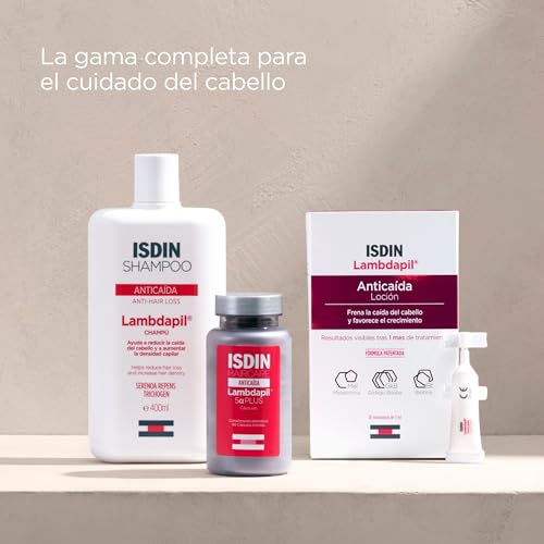 ISDIN Lambdapil 5 Alfa Plus, 60 Cápsulas Anticaída del Cabello, Duración 2 meses, Complemento Alimenticio para la caída Progresiva del cabello, con Zinc, Biotina, Serenoa repens, Vitaminas Grupo B - imagen 9