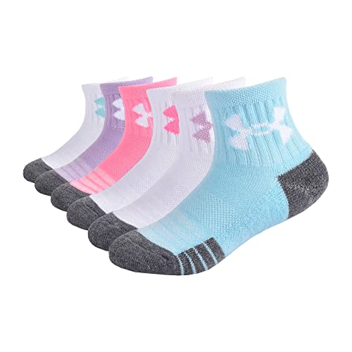 Under Armour Baby Girls Multi Pack Quarter Sock White/Multi 12-24 Months US