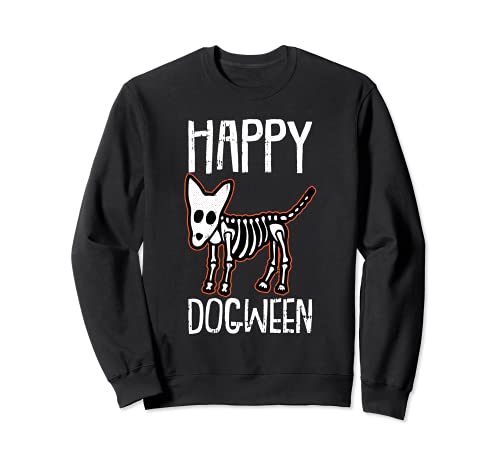 Happy Dog-ween pigro Halloween Costume Divertente Cucciolo Scheletro Felpa