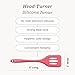 Starpack 'Head Turner' Premium Silicone Turner Spatula - High Heat Resistant to 600F, Slotted for Cooking, LFGB Grade Non-Stick Rubber