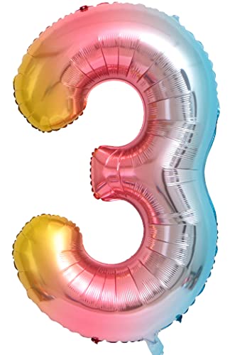 FAMULIA 数字 風船 バルーン 誕生日 大きい 特大サイズ