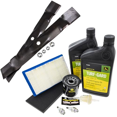 John Deere Genuine X300 Maintenance Kit + Standard Blades LG256G