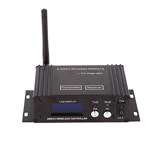 Yuans 2.4G Wirel DMX 512 Controller Receiver L Display Power Adju...
