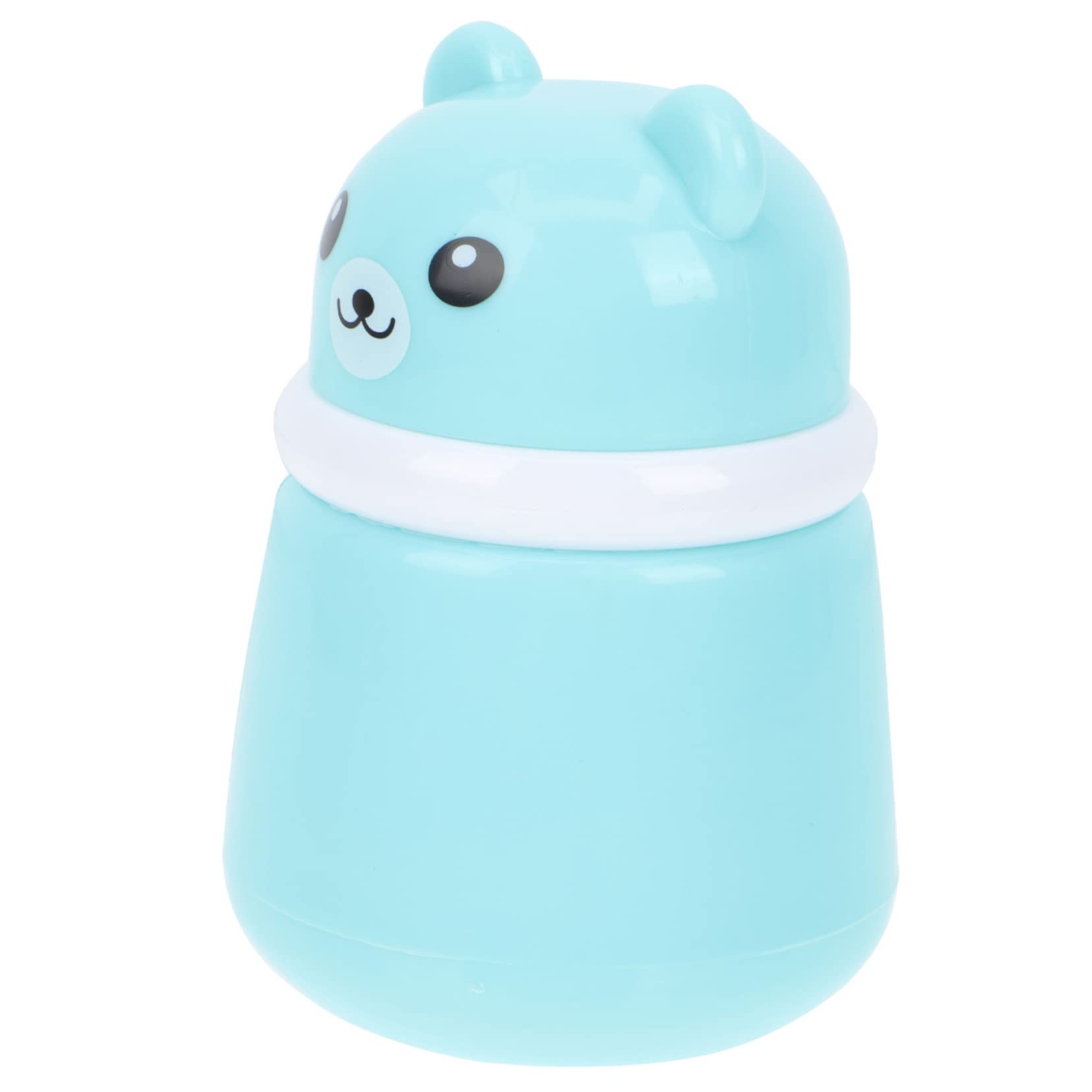 NULYLU Newborn Baby Talcum Powder Puff Box Small Bear Design Travel Kit for Newborns