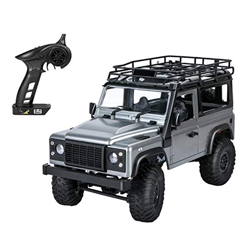 Image of GoolRC RC Car, Mn 99S Remote Control Car, 2.4GHz 1 /12 Scale 4WD Rtr Crawler Off-Road Truck For Land Rover Vehicle Models, Black