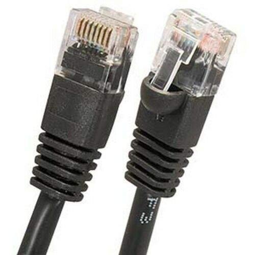 Miniatura 2 de MaxLLTo Cable de red Ethernet LAN CAT5 de 32 pies para módem de computadora, router, negro, RJ45 macho a macho, cable Cat 5e, 1 pieza