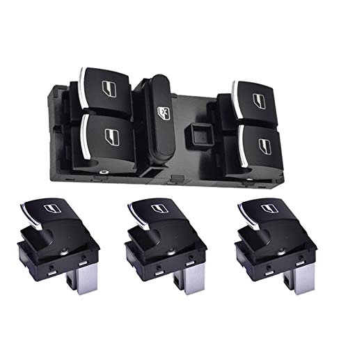Interrupteur de commande vitre électrique réactif pour Passat et Jetta MK5 MK6