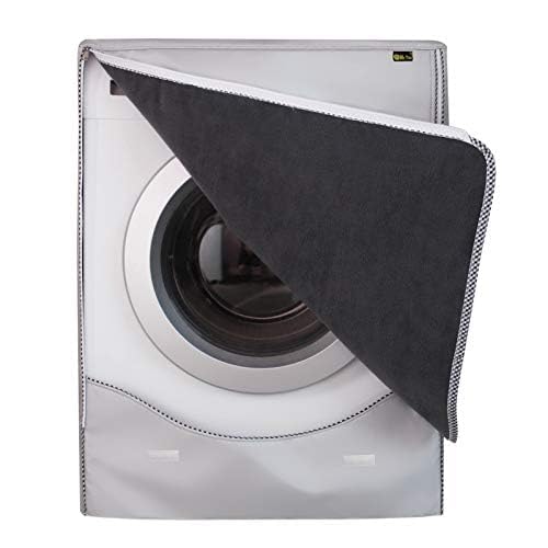 Copri Lavatrice A Carico Frontale Mr.You - Protezione Impermeabile E Antipolvere Argento - Foto 6