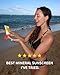 Mineral Sunscreen SPF 30 – No White Cast, Reef Safe, Non Nano Zinc Oxide, Water Resistant, Lightweight, Face & Body Sunscreen for Sensitive Skin – Goodspread