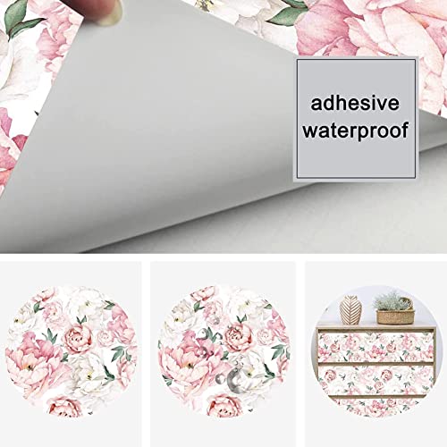 Papel pintado floral de peonía para proyectos de decoración creativa 3