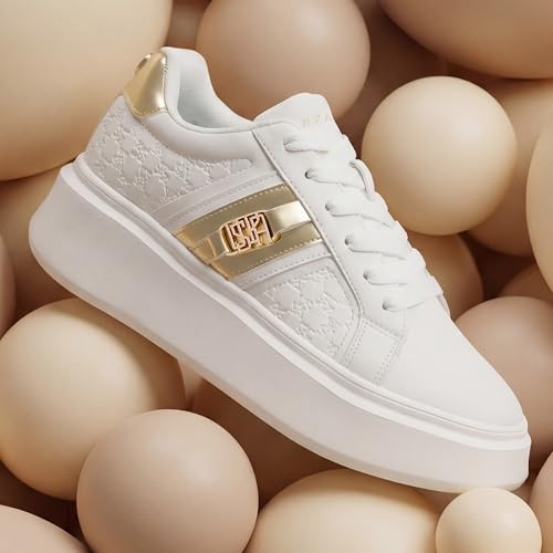Image of U.S. Polo ASSN. Elowen Off White Light Weight Sneaker Shoes