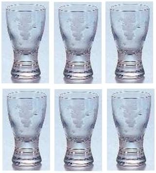 【6個セット販売】07603-15-1BL 長杯 彩の詩 径50&times;85mm 70ｍｌ