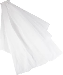 Short White Wedding Veil Bridal Accessory Photographic Bride Veil with Comb for Wedding Dress and Ceremony
