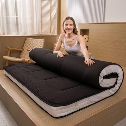 MAXYOYO Cot Mattress Floor Futon Mattress, Narrow Twin Futon Single